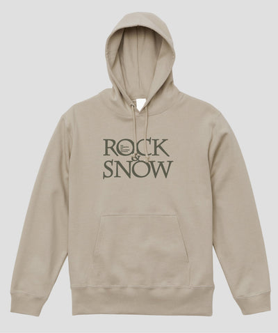 ROCK&SNOW / 『ROCK&SNOW』オリジナル・ロゴ プルオーバーパーカ（裏パイル） / 山と溪谷社