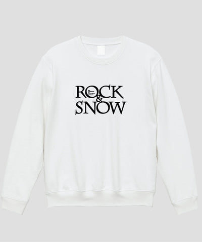 ROCK&SNOW / 『ROCK&SNOW』オリジナル・ロゴ スウェット（裏パイル） / 山と溪谷社