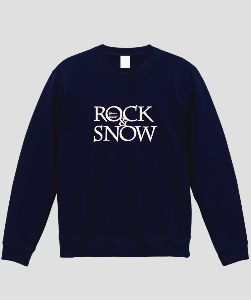 ROCK&SNOW / 『ROCK&SNOW』オリジナル・ロゴ スウェット（裏パイル