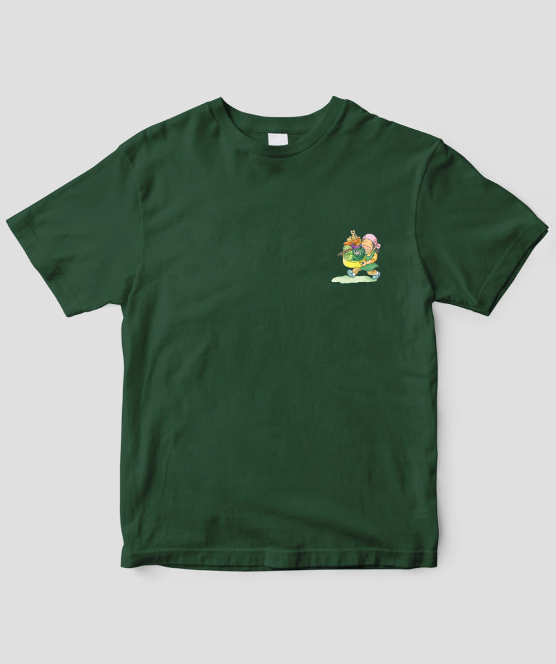『黒部源流 山小屋料理人』／Tシャツ ワンポイント料理人