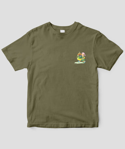 『黒部源流 山小屋料理人』／Tシャツ ワンポイント料理人