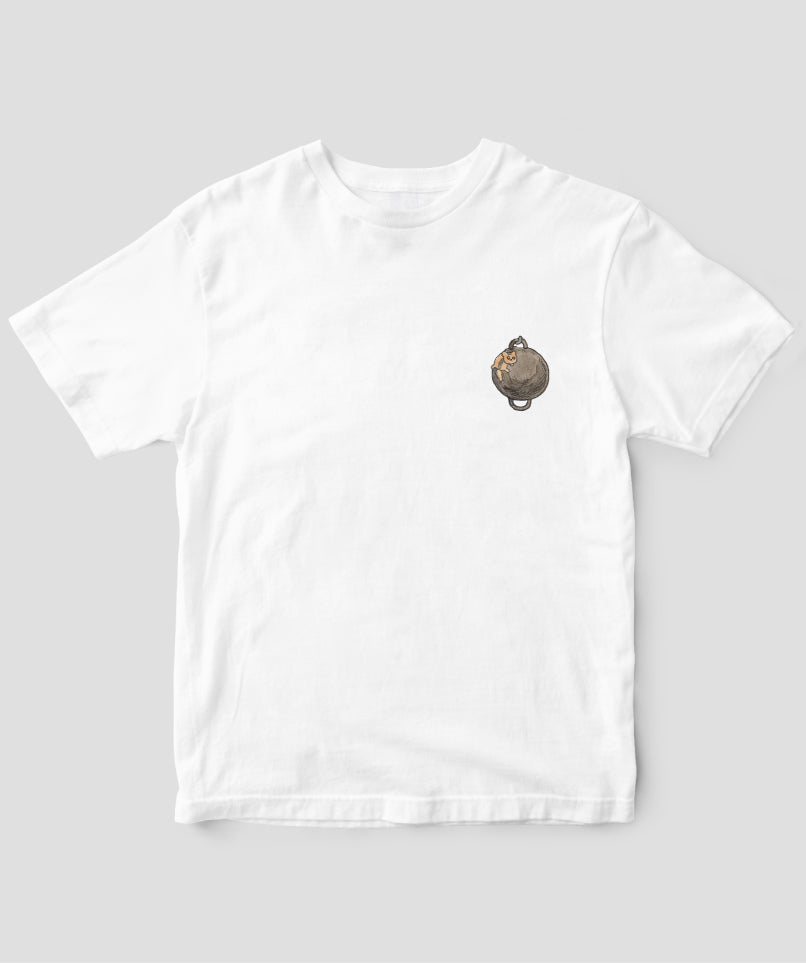 『黒部源流 山小屋料理人』／Tシャツ ワンポイント ヤマネ Type B
