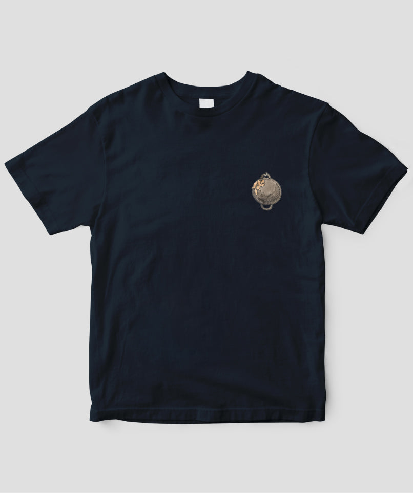 『黒部源流 山小屋料理人』／Tシャツ ワンポイント ヤマネ Type B