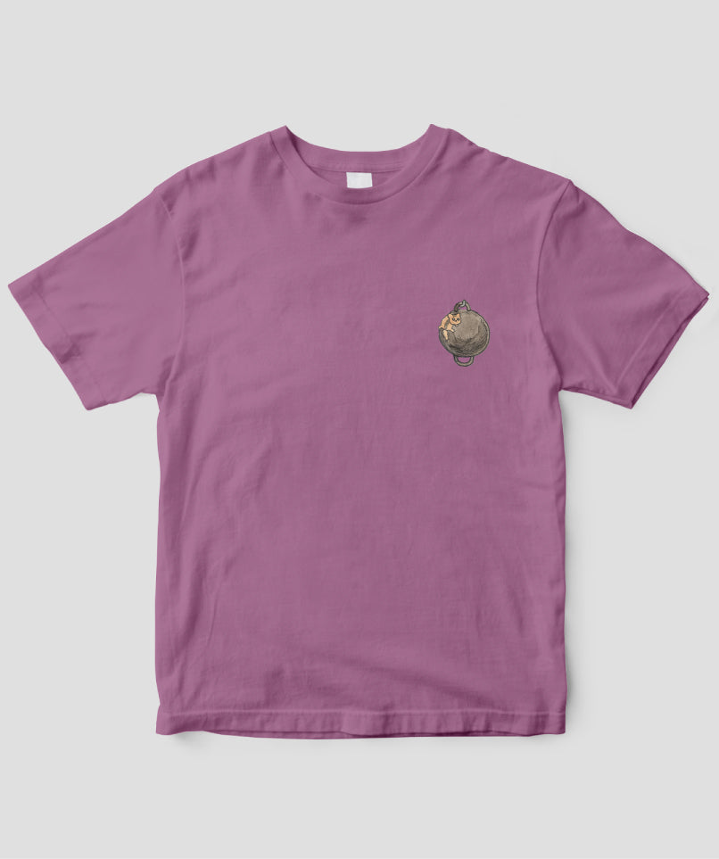 『黒部源流 山小屋料理人』／Tシャツ ワンポイント ヤマネ Type B