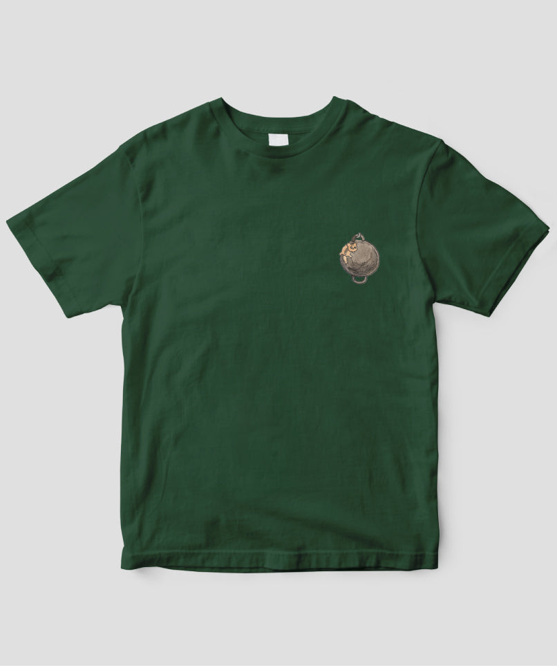 『黒部源流 山小屋料理人』／Tシャツ ワンポイント ヤマネ Type B