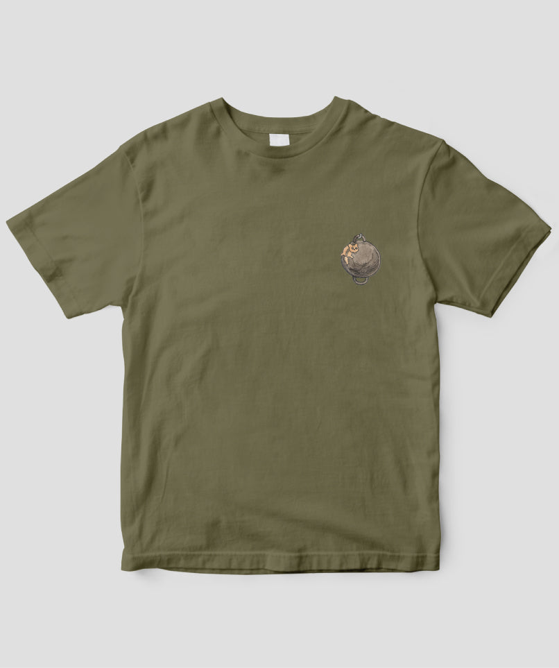 『黒部源流 山小屋料理人』／Tシャツ ワンポイント ヤマネ Type B