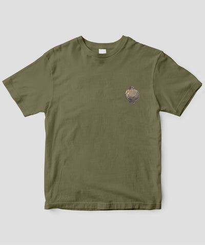 『黒部源流 山小屋料理人』／Tシャツ ワンポイント ヤマネ Type B