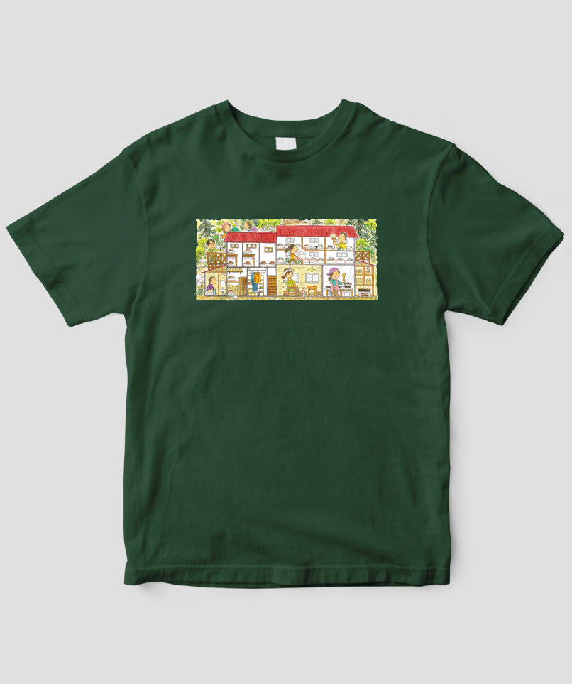 『黒部源流 山小屋料理人』／Tシャツ 山小屋生活は人生のスパイス