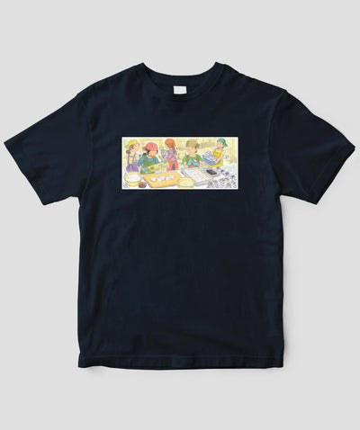 『黒部源流 山小屋料理人』／Tシャツ 山小屋弁当いまむかし