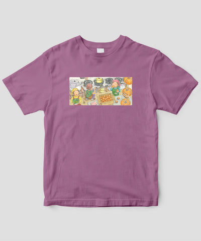 『黒部源流 山小屋料理人』／Tシャツ 生で辛く、炒めて甘く、傷んで臭い