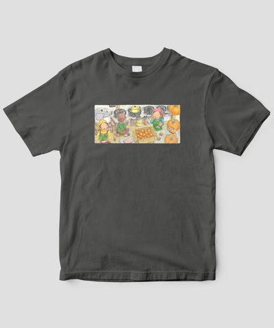 『黒部源流 山小屋料理人』／Tシャツ 生で辛く、炒めて甘く、傷んで臭い