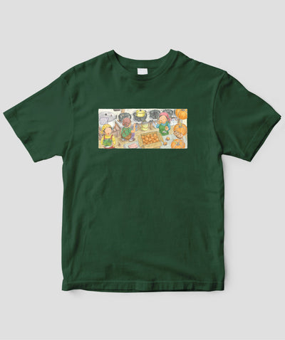 『黒部源流 山小屋料理人』／Tシャツ 生で辛く、炒めて甘く、傷んで臭い