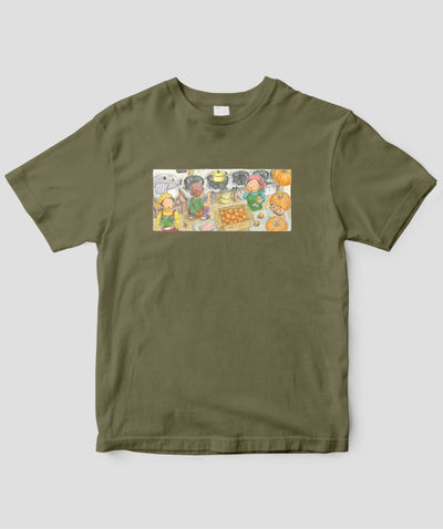 『黒部源流 山小屋料理人』／Tシャツ 生で辛く、炒めて甘く、傷んで臭い
