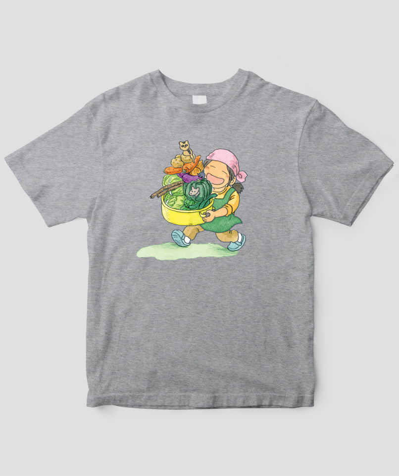 【キッズ】『黒部源流 山小屋料理人』/ ドライTシャツ 料理人 Type A