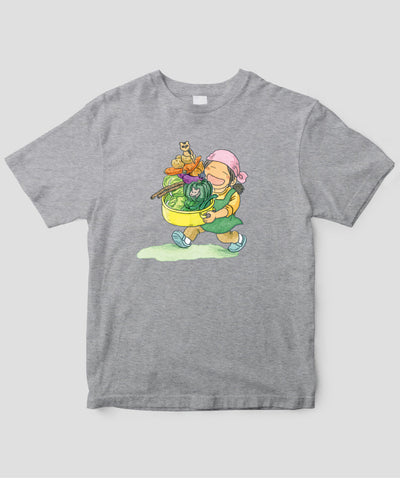 【キッズ】『黒部源流 山小屋料理人』/ ドライTシャツ 料理人 Type A