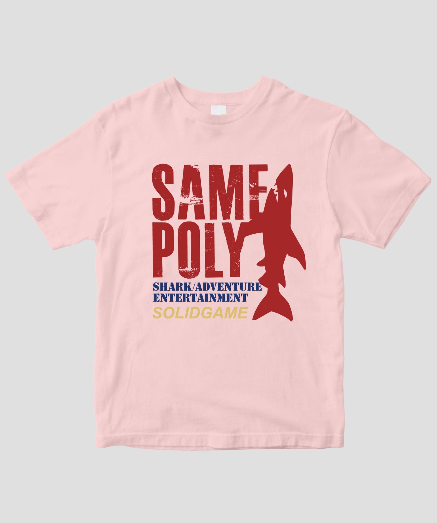 サメポリー / ロゴ＆スタンプTシャツ / サイバーダイン
