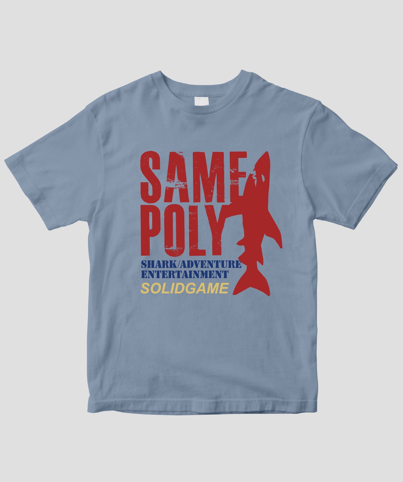 サメポリー / ロゴ＆スタンプTシャツ / サイバーダイン