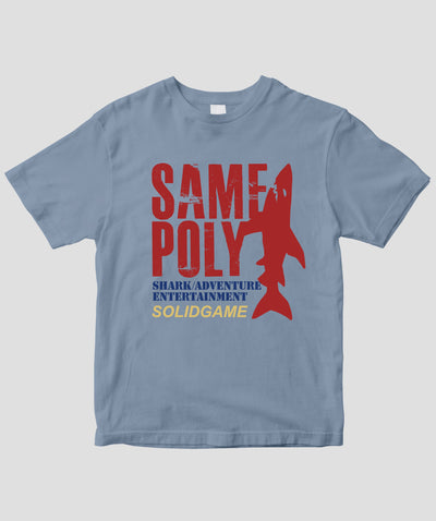 サメポリー / ロゴ＆スタンプTシャツ / サイバーダイン