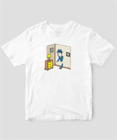 【キッズ】世界ショートセレクション / 壁抜け男 Tシャツ / 理論社