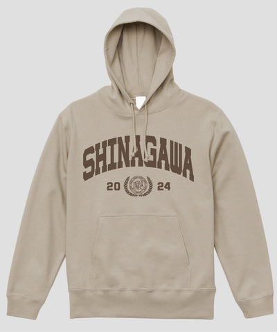 カレッジ風「SHINAGAWA」Type A パーカ（裏パイル） / 声の教育社