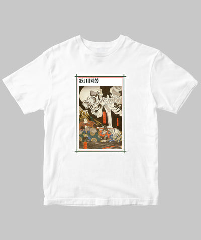 【両面パターン】新潮日本美術文庫 / 歌川国芳Tシャツ / 新潮社