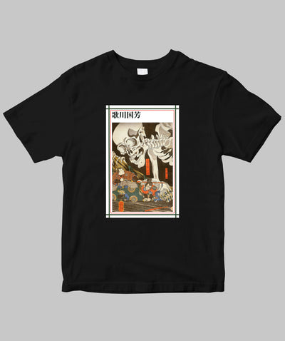 【両面パターン】新潮日本美術文庫 / 歌川国芳Tシャツ / 新潮社