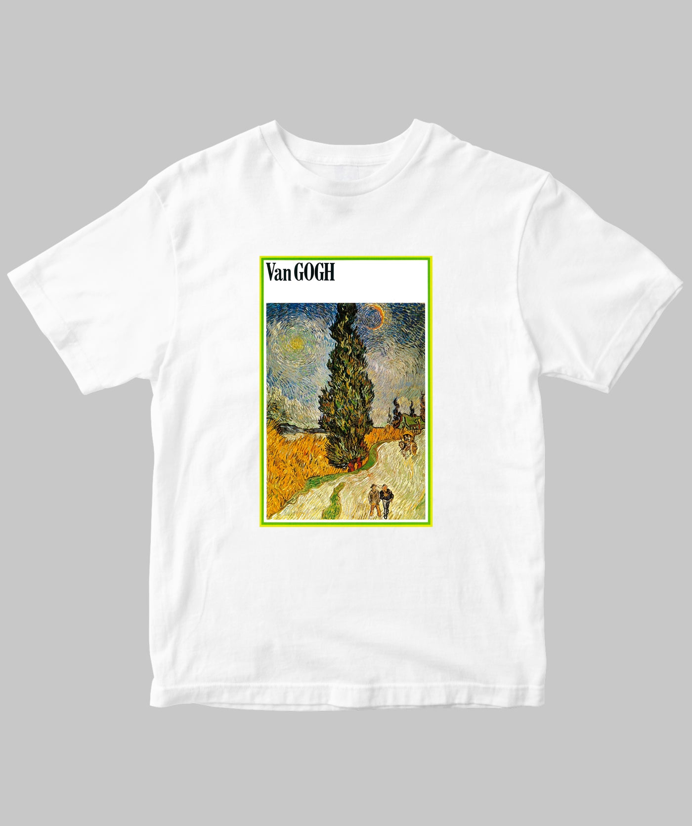 【両面パターン】新潮美術文庫 / ゴッホTシャツ / 新潮社