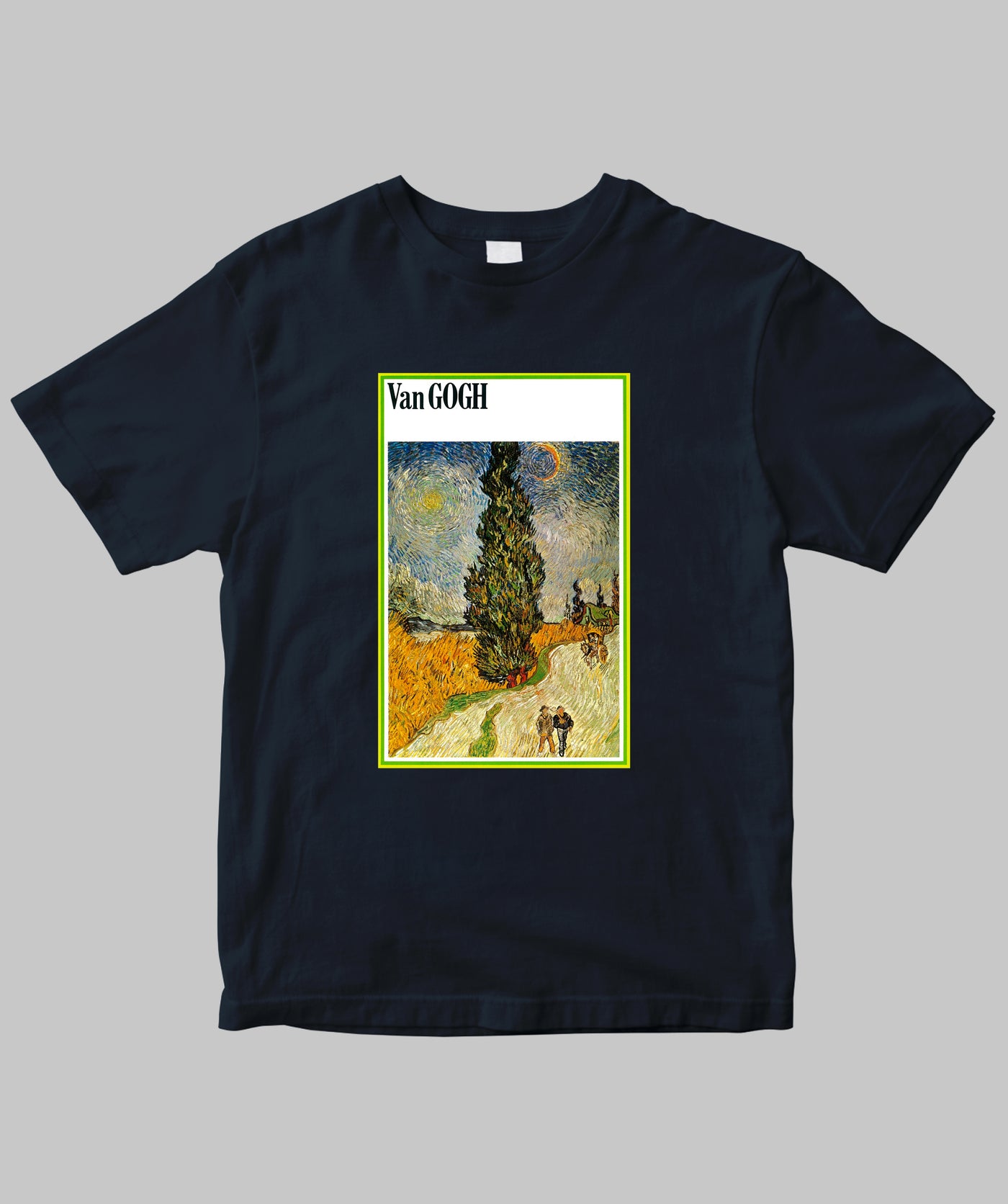 【両面パターン】新潮美術文庫 / ゴッホTシャツ / 新潮社