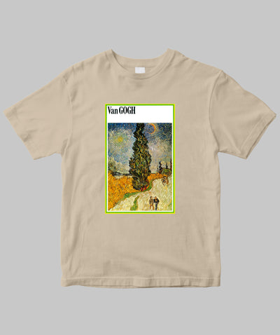 【両面パターン】新潮美術文庫 / ゴッホTシャツ / 新潮社