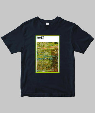 【両面パターン】新潮美術文庫 / モネTシャツ / 新潮社