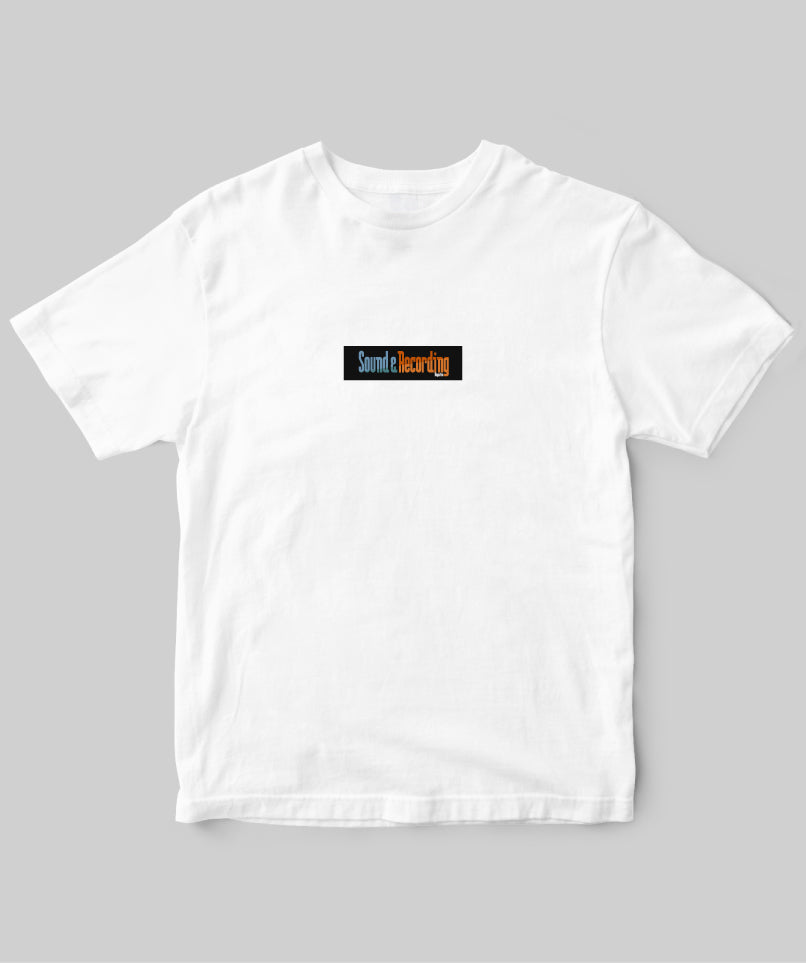 Sound & Recordingロゴ (Blue/Orange）Tシャツ TypeA