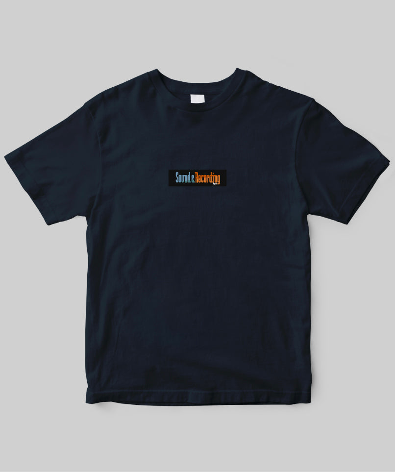 Sound & Recordingロゴ (Blue/Orange）Tシャツ TypeA