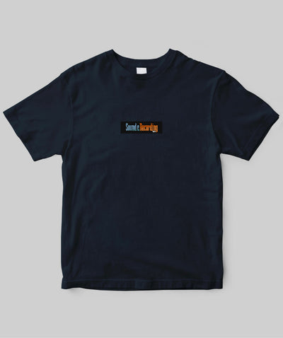 Sound & Recordingロゴ (Blue/Orange）Tシャツ TypeA