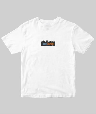 Sound & Recordingロゴ (Blue/Orange）Tシャツ TypeB