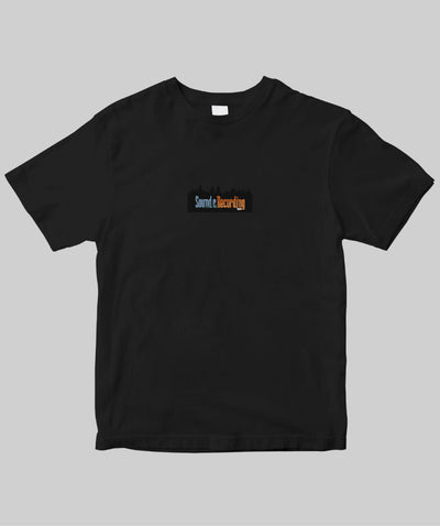 Sound & Recordingロゴ (Blue/Orange）Tシャツ TypeB