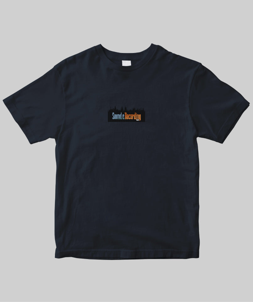 Sound & Recordingロゴ (Blue/Orange）Tシャツ TypeB