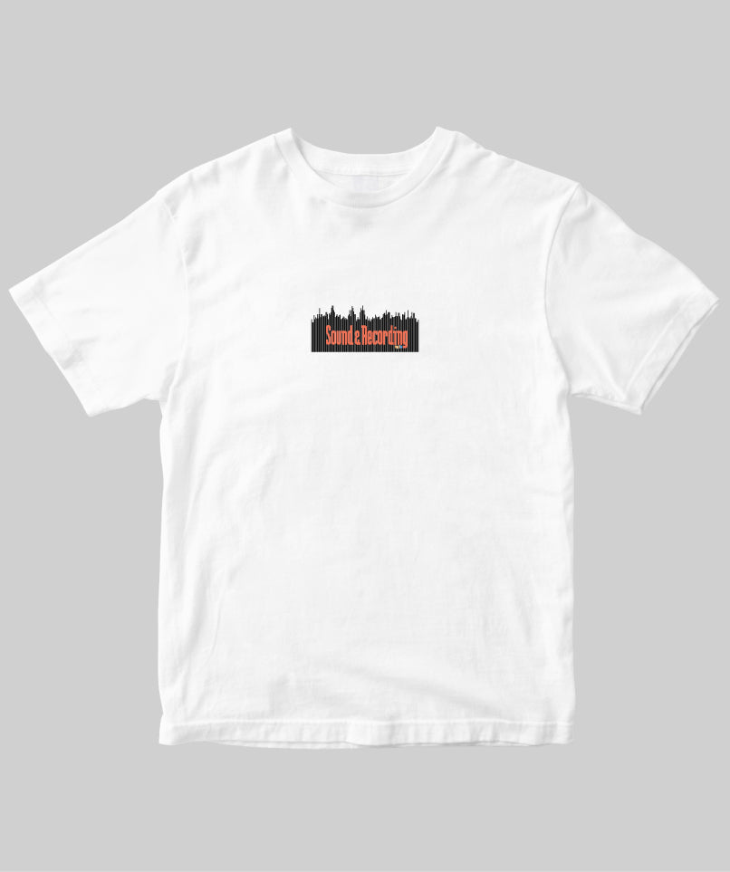 Sound & Recordingロゴ (Orange/Multi) Tシャツ TypeB