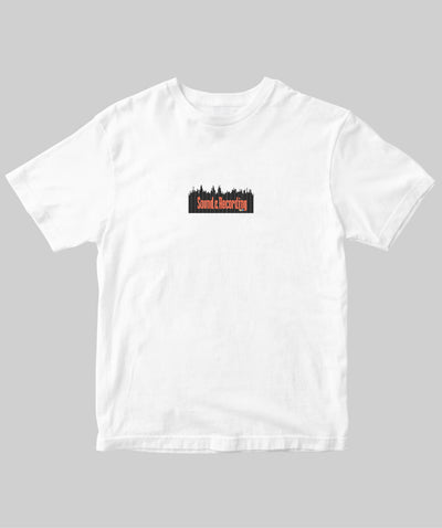 Sound & Recordingロゴ (Orange/Multi) Tシャツ TypeB