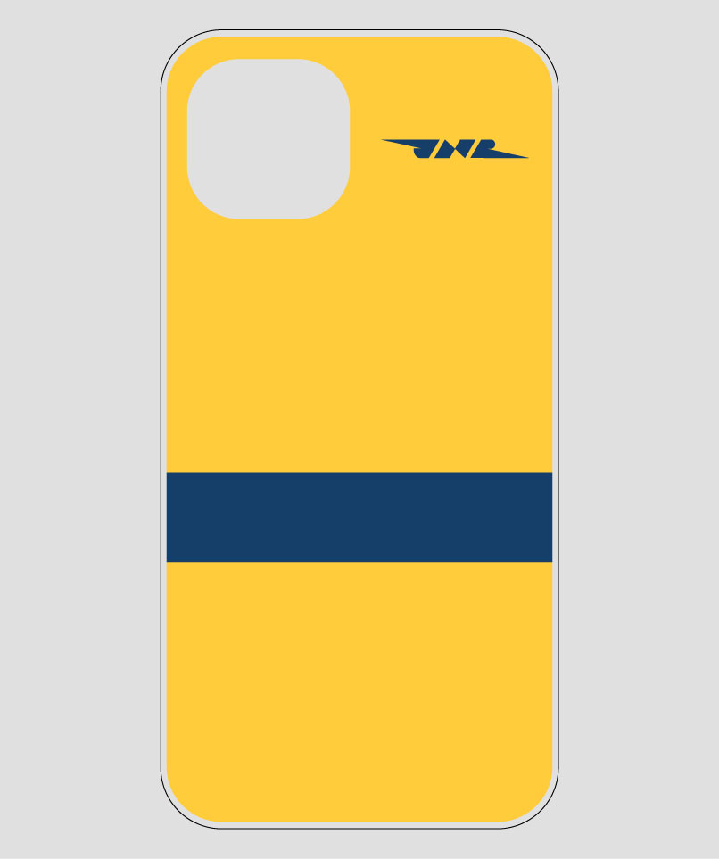 JNRスマホケース / 福塩線色 / イカロス出版