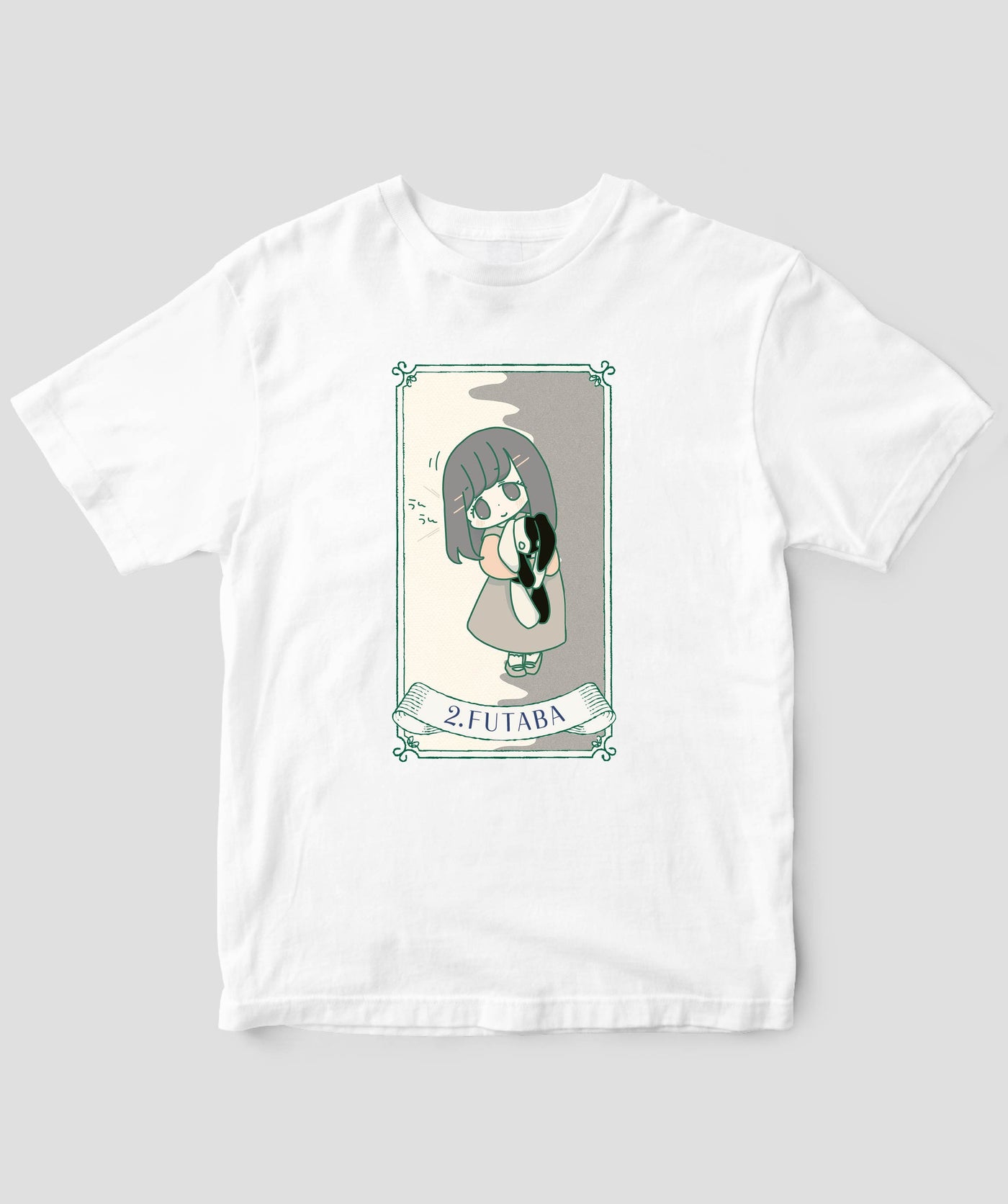 自分を好きになる 数秘術キャラ占い／数秘２「ふたば」Tシャツ / ワニブックス