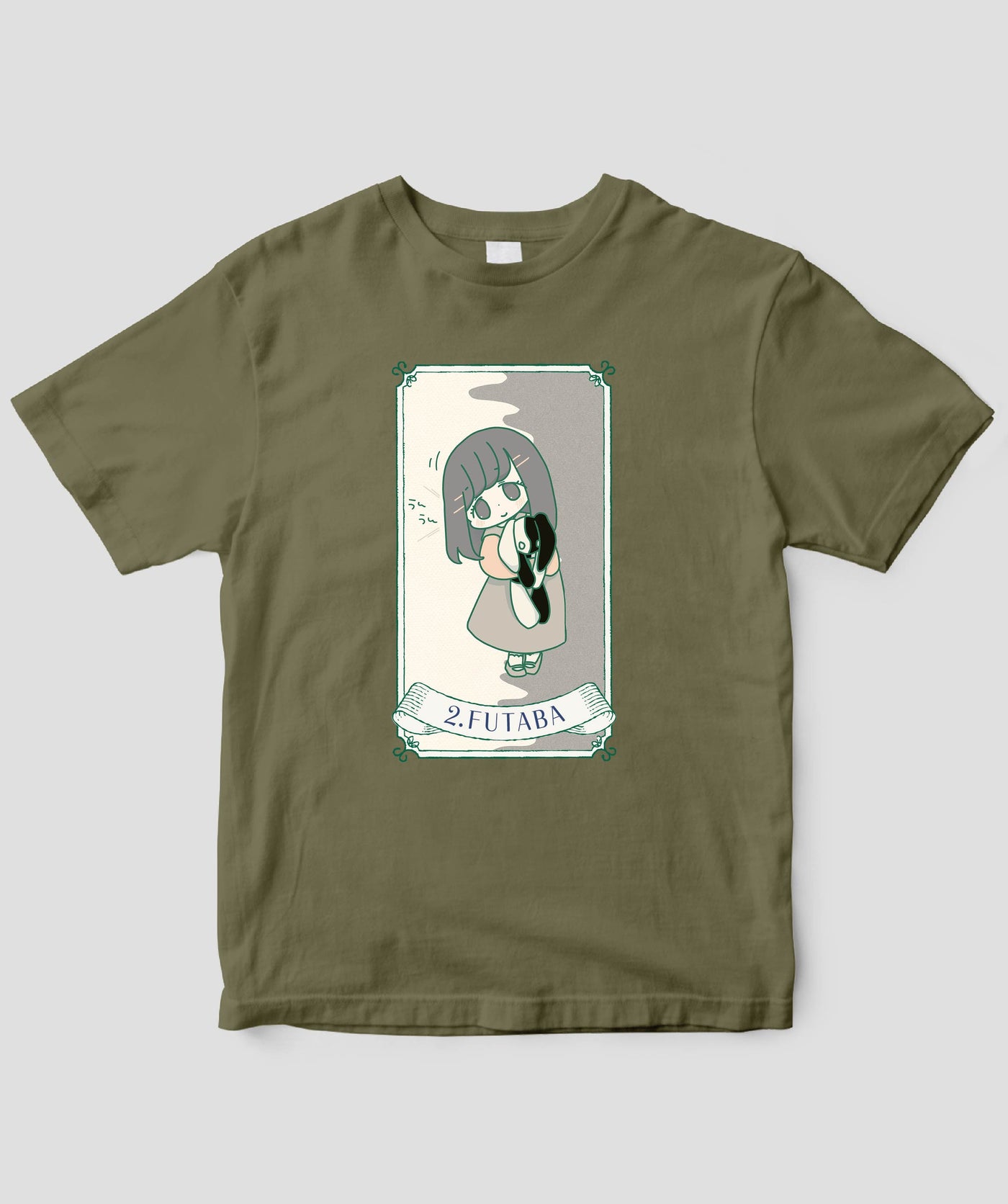 自分を好きになる 数秘術キャラ占い／数秘２「ふたば」Tシャツ / ワニブックス