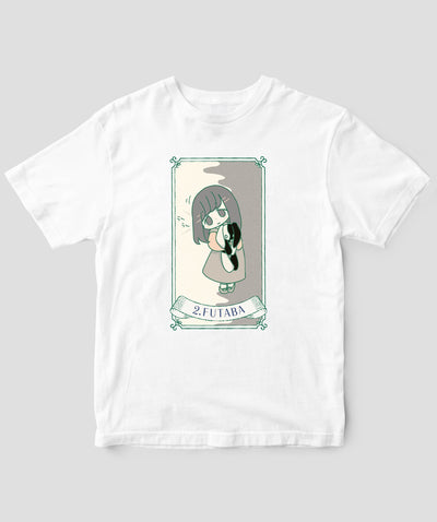 【キッズ】自分を好きになる 数秘術キャラ占い／数秘２「ふたば」Tシャツ / ワニブックス