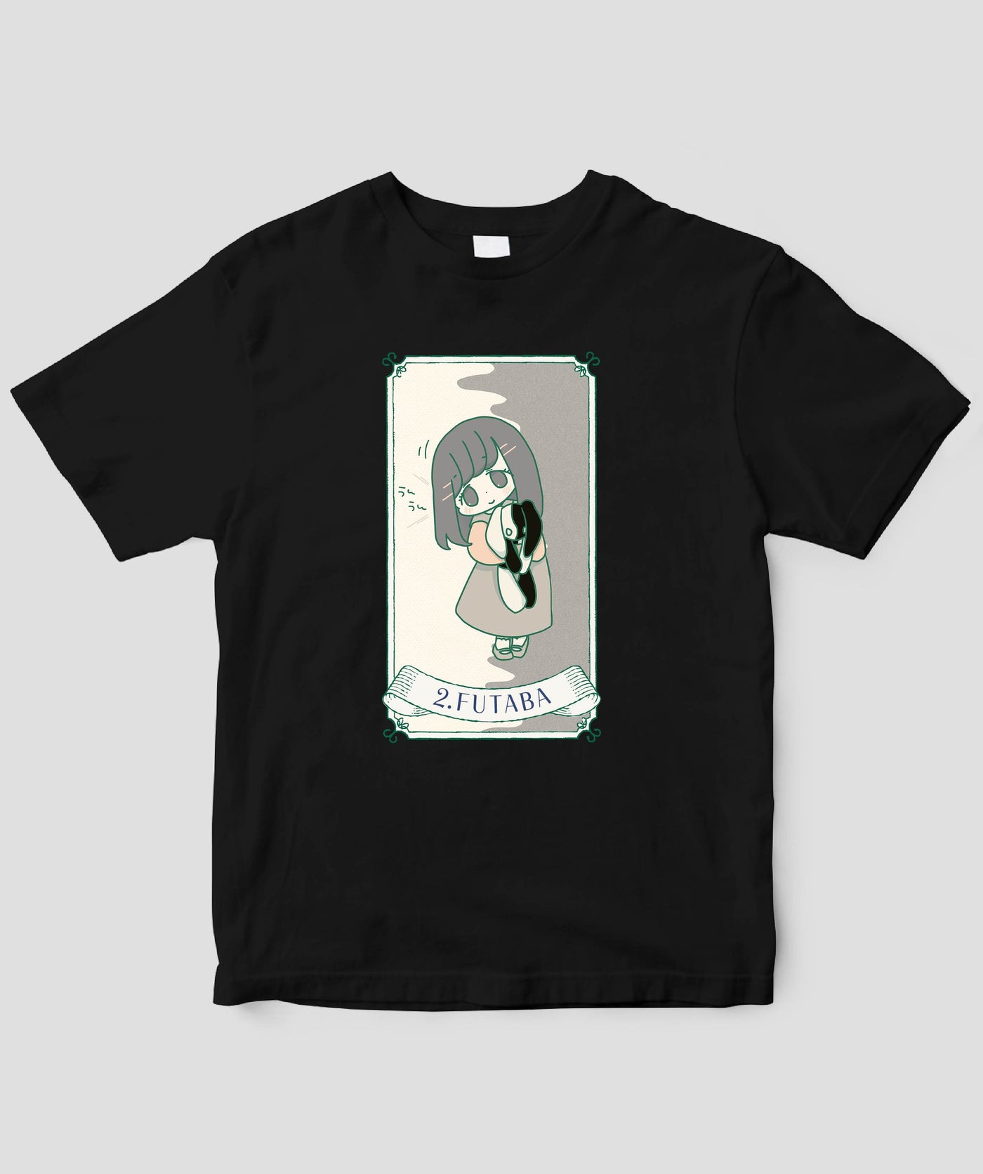 【キッズ】自分を好きになる 数秘術キャラ占い／数秘２「ふたば」Tシャツ / ワニブックス