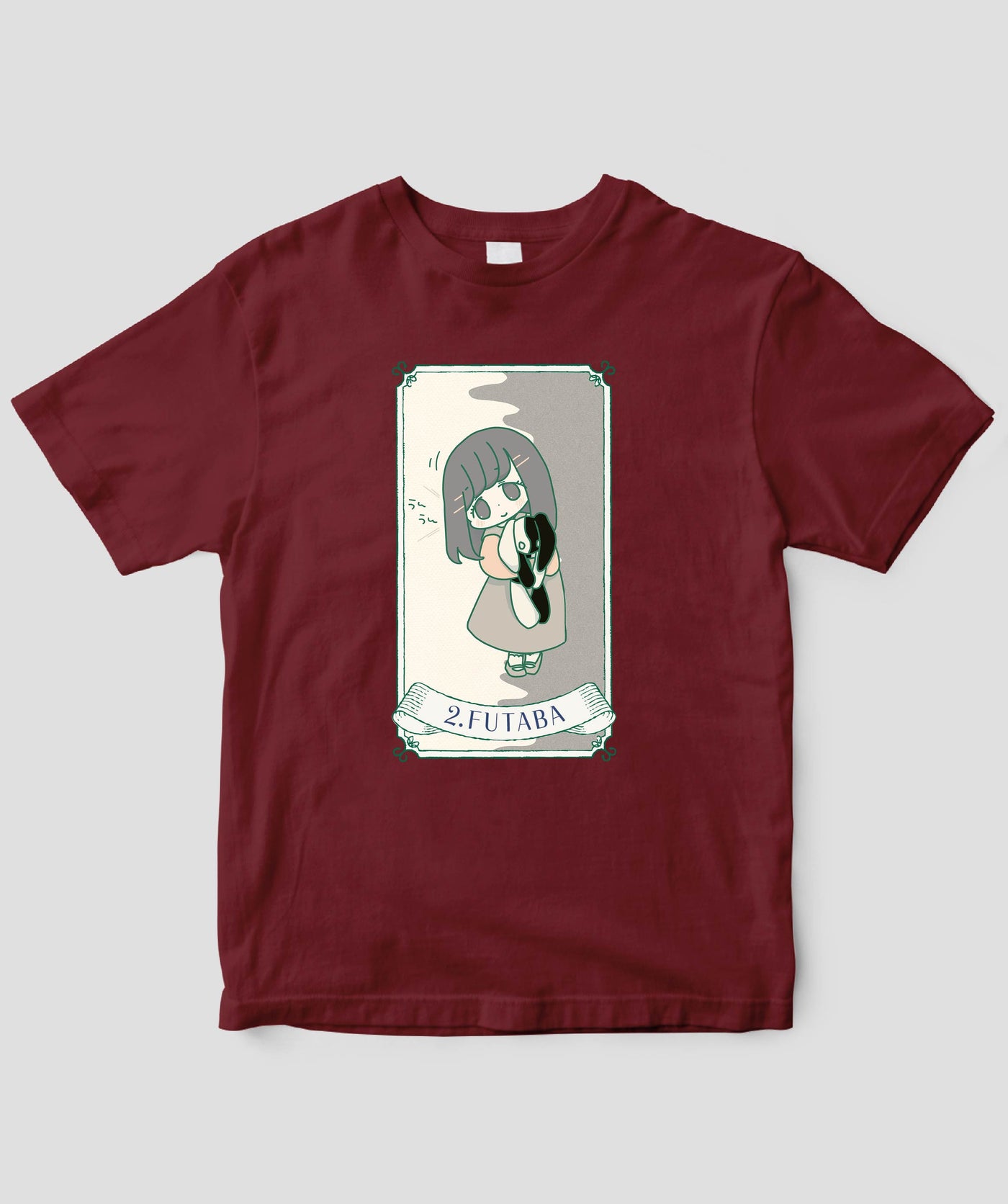 【キッズ】自分を好きになる 数秘術キャラ占い／数秘２「ふたば」Tシャツ / ワニブックス