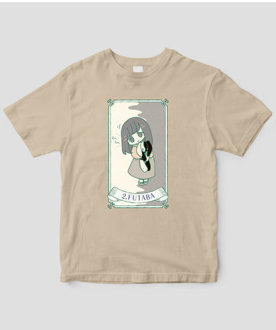 【キッズ】自分を好きになる 数秘術キャラ占い／数秘２「ふたば」Tシャツ / ワニブックス