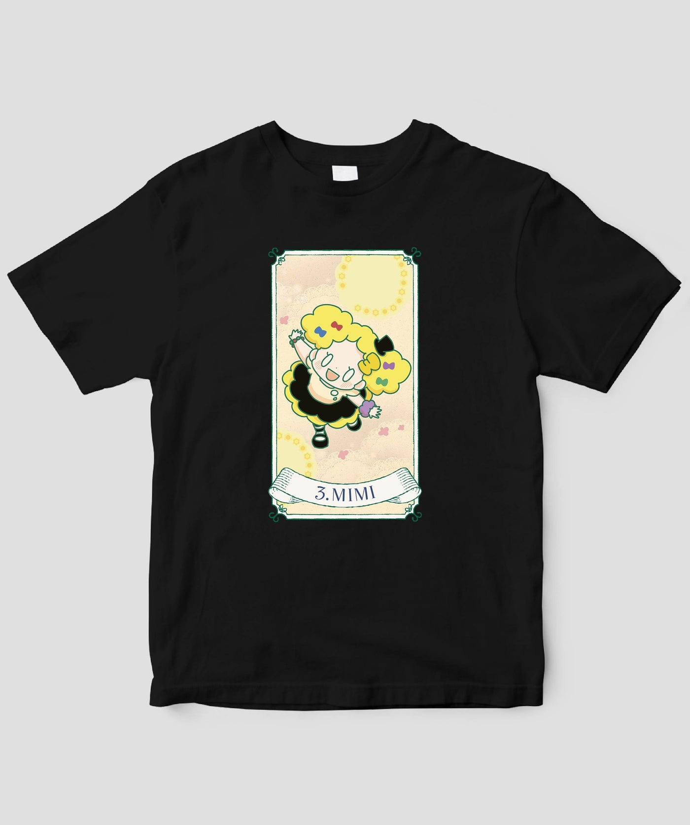 【キッズ】自分を好きになる 数秘術キャラ占い／数秘３「ミミ」Tシャツ / ワニブックス