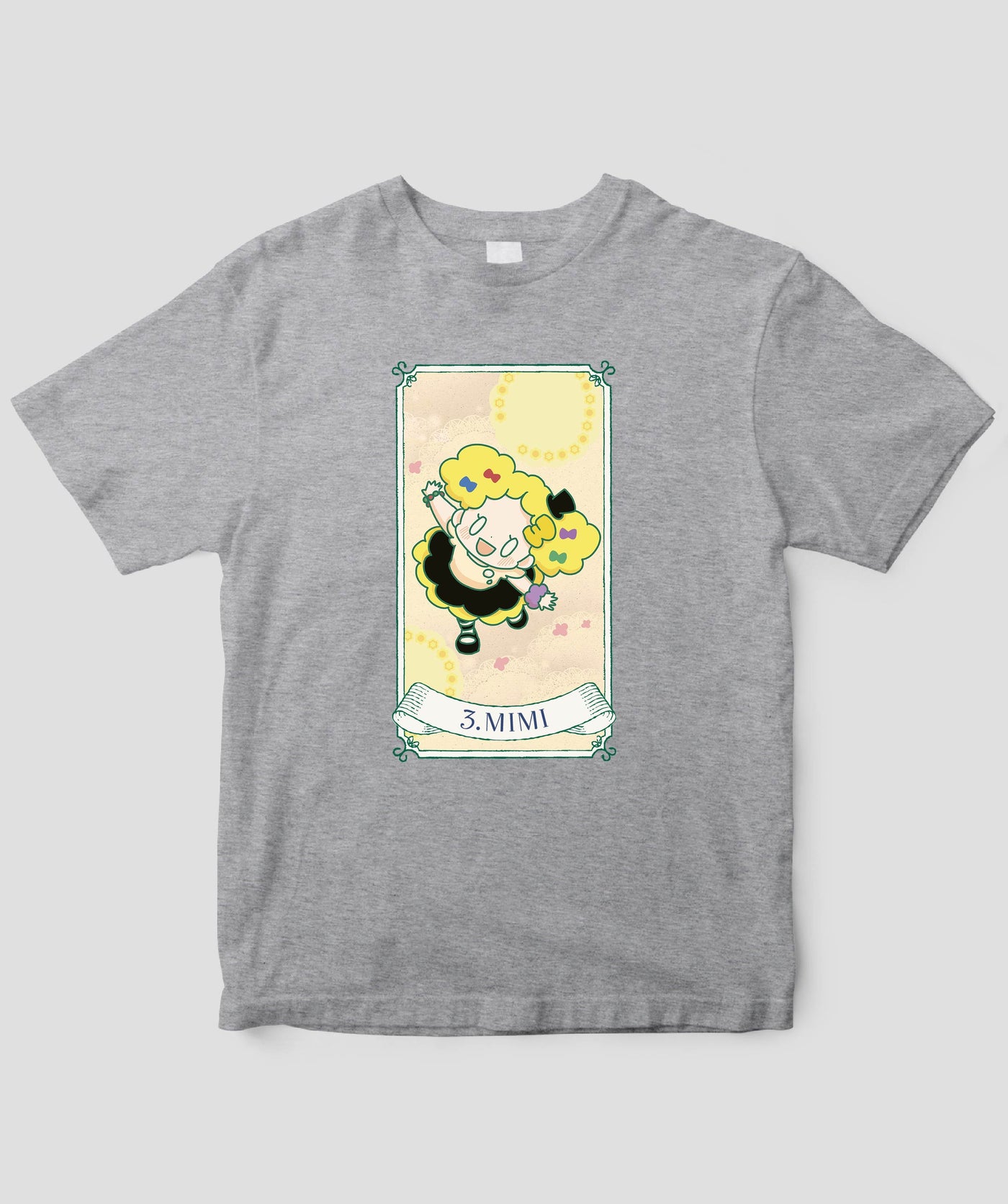 【キッズ】自分を好きになる 数秘術キャラ占い／数秘３「ミミ」Tシャツ / ワニブックス