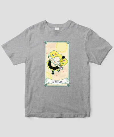 【キッズ】自分を好きになる 数秘術キャラ占い／数秘３「ミミ」Tシャツ / ワニブックス