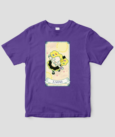【キッズ】自分を好きになる 数秘術キャラ占い／数秘３「ミミ」Tシャツ / ワニブックス