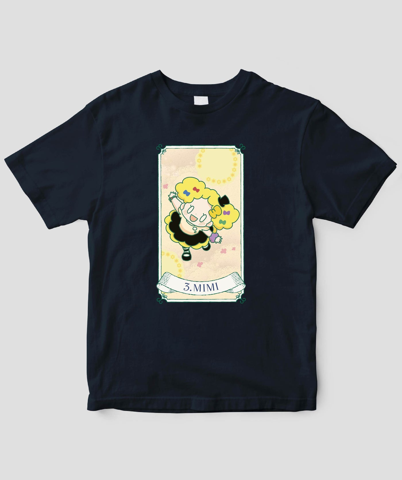 【キッズ】自分を好きになる 数秘術キャラ占い／数秘３「ミミ」Tシャツ / ワニブックス